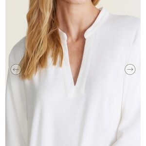 Barefoot dreams Cozy Terry Placket Caftan